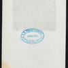 TURKEY DINNER [held by] MILLS HOTEL [at] NY (HOTEL)