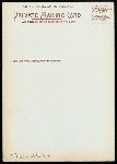 BREAKFAST [held by] RED STER LINE - ANTWERPEN - NY [at] EN ROUTE S.S. ZEELAND (SS)