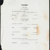 SIXTH ANNUAL DINNER [held by] BRITISH SCHOOLS AND UNIVERSITIES CLUB [at] "DELMONICO'S, NEW YORK, NY" (REST;)
