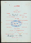 BREAKFAST [held by] NEW YORK AND PORTO RICO STEAMSHIP CO. [at] S.S. SAN JUAN (SS;)