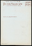 BREAKFAST [held by] RED STAR LINE [at] S.S. ZEELAND (SS;)