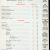 BILL OF FARE [held by] CHICAGO ATHLETIC ASSOCIATION [at] "CHICAGO, IL" (OTHER (CLUB))