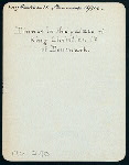 DINNER [held by] KING CHRISTIAN IX OF DENMARK [at] "KING'S PALACE,DENMARK" (PALACE)