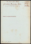 BREAKFAST [held by] RED STAR LINE - ANTWERPEN -NY [at] EN ROUTE S.S.VADERLAND (SS)
