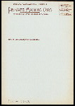 BREAKFAST [held by] RED STAR LINE- ANTWERPEN  NY [at] EN ROUTE S.S.VADERLAND (SS)