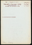 LUNCHEON [held by] RED STAR LINE -ANTWERPEN NY [at] EN ROUTE S.S.VADERLAND (SS)