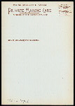 BREAKFAST [held by] RED STAR LINE - ANTWERPEN NY [at] EN ROUTE S.S.ZEELAND (SS)