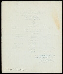 DINNER ON TOUR VIA SOUTHERN RAILWAY [held by] EQUITABLE LIFE ASSURANCE SOCIETY [at] "EN ROUTE, PITTSBURGH TO ORMOND" (RR;)