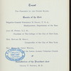 FIFH ANNUAL DINNER [held by] PATRIA CLUB OF NEW YORK [at] HOTEL SAVOY [NEW YORK] (HOTEL;)