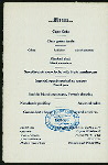 FIFTEENTH ANNIVRSARY BANQUET [held by] STEWARDS' ASSOCIATION OF N.Y. [at] "REISENWEBER'S CIRCLE HOTEL EIGHTH AVENUE AND 58TH STREET, NEW YORK" (HOTEL;)
