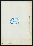 DINNER [held by] MANUFACTURER'S CLUB [at] "PHILADELPHIA, PA"