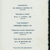 BANQUET TENDERED TO PRESIDENT ARTHUR T. HADLEY [held by] TEXAS YALE ALUMNI ASSOCIATION [at] "ORIENTAL HOTEL, DALLAS, TX" (HOTEL;)