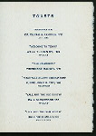BANQUET TENDERED TO PRESIDENT ARTHUR T. HADLEY [held by] TEXAS YALE ALUMNI ASSOCIATION [at] "ORIENTAL HOTEL, DALLAS, TX" (HOTEL;)