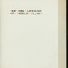 EIGHTEENTH ANNUAL DINNER [held by] NEW YORK ASSOCIATION OF OBERLIN ALUMNI [at] "ALDINE, [NEW YORK, NY?]" ([HOTEL?];)