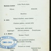 DINNER [held by] HEAD HALLMEN'S ASSOCIATION [at] "HOTEL MACEO, 213 WEST 53RD STREET, NEW YORK, NY" (HOTEL;)