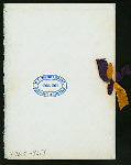 FIFTH ANNUAL BANQUET [held by] DELTA CHAPTER OF SIGMA ALPHA EPSILON [at] "EAGLE HOTEL, GETTYSBURG, PA" (HOTEL;)