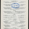 DINER/DINNER [held by] ST. REGIS HOTEL [at] "NEW YORK, NY" (HOTEL)
