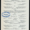 DINER/DINNER [held by] ST. REGIS HOTEL [at] "NEW YORK, NY" (HOTEL)