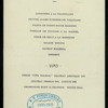 BANQUET [held by] PROVINCIAL ASSEMBLY OF HAVANA [at] "HAVANA, CUBA" (FOR;)