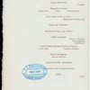 BACHELOR PARTY DINNER [held by] MR. THOMAS W.WILSON [at] "HOTEL IROQUOIS, BUFFALO, NY" (HOTEL;)