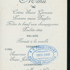 DECIMO ANIVERSARIO DE LA REVISTA DE MEDICINA Y CERUGIA DE LA HABANA [held by] DR. JOSE A. PRESNO Y BASTIONY [at] "EL LOUVRE RESTAURNT, HAVANA, CUBA" (FOR;)