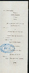 DINNER [held by] FRIENDS OF MR. W. BUNDY COLE [at] "THE AMERICAN CLUB, CITY OF MEXICO" (FOR;)
