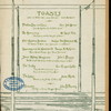 ANNUAL BANQUET [held by] AMERICAN STREET RAILWAY ASSOCIATION [at] "THE BELLEVUE-STRATFORD, PHILADELPHIA, PA" (HOTEL;)