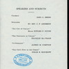 DINNER [held by] CHICAGO COMMERCIAL ASSOCIATION [at] AUDITORIUM HOTEL (HOTEL;)