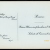 EIGHTENTH ANNUAL BANQUET [held by] NATIONAL PAINT OIL (?) AND VARNISH ASSOCIATION [at] "THE AUDITORIAUM, CHICAGO [IL]" (HOTEL;)