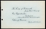 EIGHTENTH ANNUAL BANQUET [held by] NATIONAL PAINT OIL (?) AND VARNISH ASSOCIATION [at] "THE AUDITORIAUM, CHICAGO [IL]" (HOTEL;)
