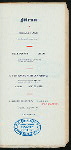 33RD ANNUAL BANQUET [held by] AMERICAN GAS LIGHT ASSOCIATION [at] "HOTEL PFISTER, MILWAUKEE, WI" (HOTEL;)