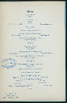 THANKSGIVING DINNER [held by] HOTEL CHITTENDEN [at] "COLUMBUS, OH" (HOTEL;)