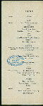 EIGHTH ANNUAL DINNER [held by] AMERICAN ASIATIC ASSOCIATION [at] "DELMONICO'S, NEW YORK, NY" (REST;)