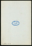 ANNIVERSARY DINNER OF THE PRESENTATION OF LOVING CUP [held by] NEWSPAPER FRIENDS OF MR. JOHN T. MCCALL [at] SHANLEY'S (REST;)
