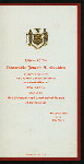 DINNER TO THE HONORABLE JOSEPH A. GOULDEN IN APPRECIATION OF HIS LONG, FAITHFUL AND EFFICIENT SERVICE AS A SCHOOL OFFICIAL OF THE BRONX [held by] MALE PRINCIPALS AND LOCAL SCHOOL BOARDS OF THE BOROUGH OF THE BRONX [at] THE ARENA (OTHER;)