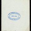 DAILY MENU, FIVE O'CLOCK TEA [held by] R.H. MACY & CO. [at] "NEW YORK, NY" (REST;)