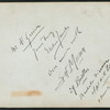 DINNER TO FRIENDS [held by] WILLIAM K. ECKERT [at] "WYOMISSING CLUB; PHILADELPHIA, PA" (OTHER (PRIVATE CLUB);)