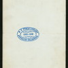 INSTALLATION BANQUET [held by] JERUSALEM TEMPLE A.A.O.N.M.S. [at] "THE RATHSKELLER,NEW ORLEANS, LA" (REST;)