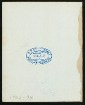 ANNUAL DINNER [held by] SUNDAY SCHOOL CLASS [at] "BADER'S SPEEDWAY INN, KINGS HIGHWAY, BROOKLN, NY" (REST;)