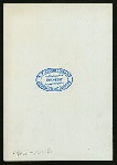 FIFTH ANNUAL DINNER [held by] WEST SIDE TRADE BROKERS ASS'N [at] "HEALY'S, BROADWAY, 66TH ST. AND COLUMBUS AVE; NEW YORK" (REST;)