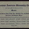 BANQUET ON RECEPTION OF SILVER SERVICE GIVEN BY THE CHAMBER OF COMMERCE OF TAMPICO, MEXICO [held by] MEXICAN AMERICAN STEAMSHIP COMPANY [at] ABOARD S.S. CITY OF TAMPICO (SS;)