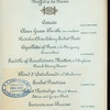 DINNER TO ABOVE; [held by] CHARLES FREDERICK DALEY'S FRIENDS [at] "AUDITORIUM HOTEL, CHICAGO, [IL]" (HOTEL;)