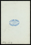 20TH ANNUAL SOCIAL SESSION, FREE TO STOCKHOLDERS [held by] READING BREWING COMPANY [at] "KRICK'S CAFE BISSINGER, 611-613 PENN STREET, READING, PA" (REST;)