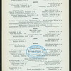 DINNER/DINER [held by] ST. REGIS HOTEL [at] "NEW YORK, NY" (HOTEL;)