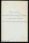 MENU [held by] [SECRETARY OF STATE] [at] "NEW WILLARD HOTEL, THE, WASHINGTON, D.C." (HOTEL;)