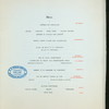 ANNUAL BANQUET [held by] HOBOKEN BOARD OF TRADE [at] "DUKE'S HOUSE, (HOBOKEN, NJ?)" (REST;)