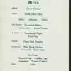 DINNER TO STICK TOGETHR CLUB [held by] G.H.COOK [at] LINCOLN CLUB (NEW YORK?) (OTHER (PRIVATE CLUB?);)