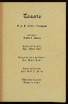 ANNUAL DINNER [held by] MANUFACTURERS CLUB OF PHILADELPHIA [at] "PHILADELPHIA, PA" (OTHER (PRIVATE AREA?);)