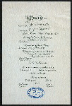 DINNER IN HONOR OF LYMAN F. GAGE [held by] ILLINOIS SOCIETY OF NEW YORK [at] "WALDORF- ASTORIA, NEW YORK" (HOTEL;)