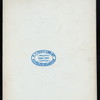 DINNER IN HONOUR OF MR.ISAAC VAIL BROKAW [held by] BROKAW BROS. [at] SHERRY'S NY (REST;)